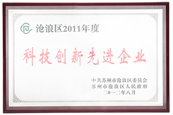 2011年科技創新先進企業